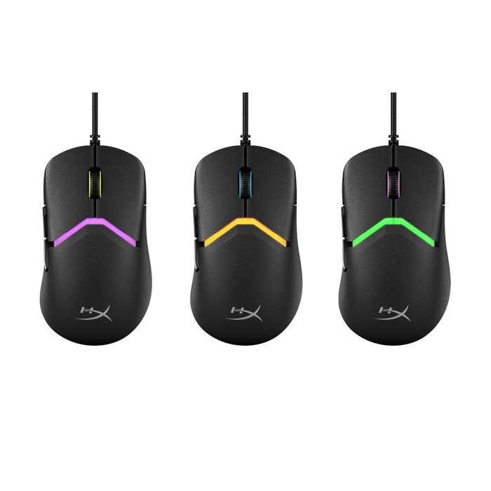 HyperX Pulsefire Saga Ratón Gaming Alámbrico Negro
