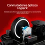 HyperX Pulsefire Saga Ratón Gaming Alámbrico Negro