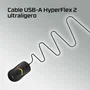 HyperX Pulsefire Saga Ratón Gaming Alámbrico Negro