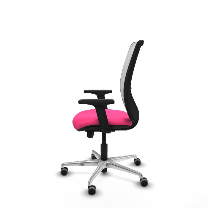 PIQUERAS Y CRESPO Silla de oficina Zulema Rosa y Blanco PIQUERAS Y CRESPO Silla de oficina Zulema Rosa y Blanco