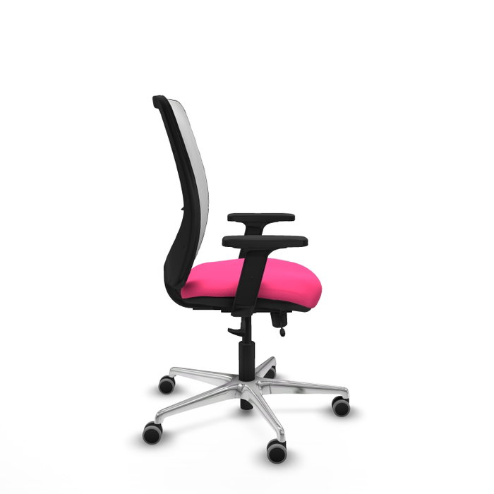 PIQUERAS Y CRESPO Silla de oficina Zulema Rosa y Blanco PIQUERAS Y CRESPO Silla de oficina Zulema Rosa y Blanco