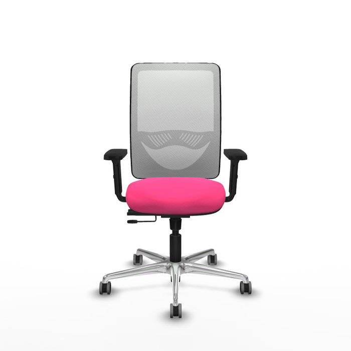 PIQUERAS Y CRESPO Silla de oficina Zulema Rosa y Blanco PIQUERAS Y CRESPO Silla de oficina Zulema Rosa y Blanco