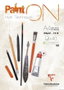 Clairefontaine Paint On Bloc de dibujo multitécnicas Din A4 40 hojas 250 g