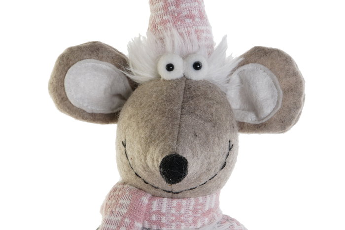 DKD Home Decor Figura Ratón Multicolor Poliéster 14 x 71.1 x 15.2 cm