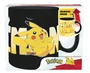 Abystyle Taza Pokémon Pikachu 460 ml - Cerámica Termocambiable, Cambia con Bebida Caliente, Tamaño King, Diseño de Color
