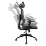 Sandberg ErgoFusion Gaming Chair Pro, Silla Gaming Universal, Negro/Gris