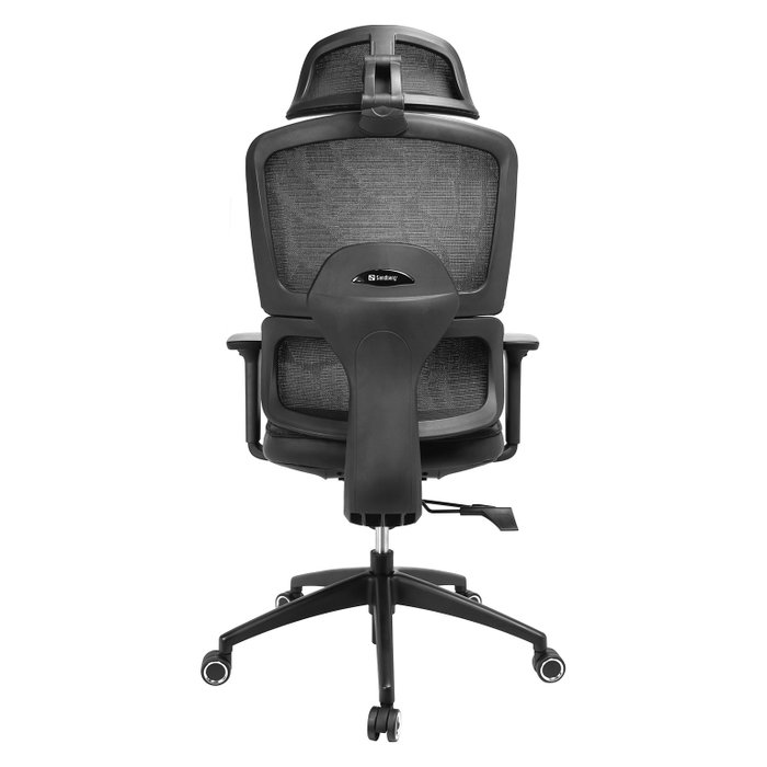Sandberg ErgoFusion Gaming Chair Pro, Silla Gaming Universal, Negro/Gris