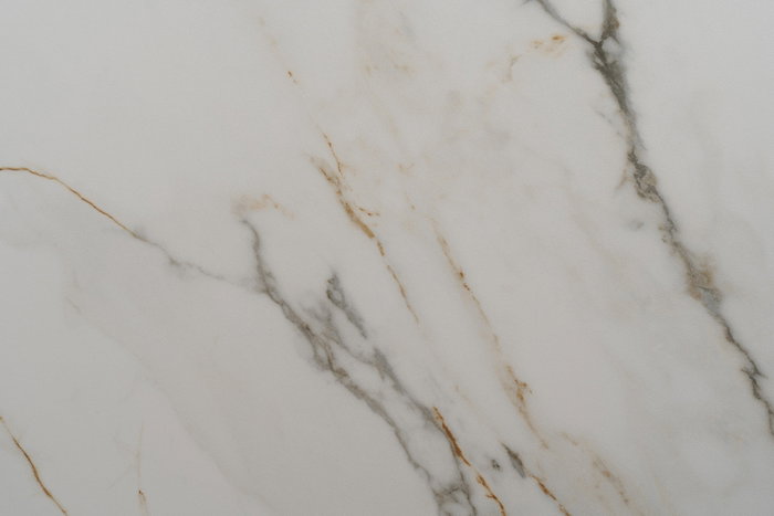 Mesa Extensible Marmolada Beige-Negro 180 X 90 X 76 cm