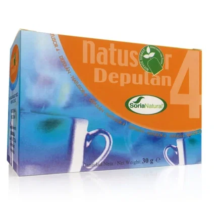 SORIA NATURAL Depulán Natusor 4 con 20 bolsitas infusoras