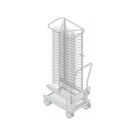 Rational Rack Móvil Platos Mod.202 120 Platos (Acero Inoxidable, 120 platos)