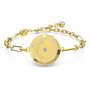 Swarovski Pulsera Zodiac Sagittarius Dorado de Acero Inoxidable 20cm