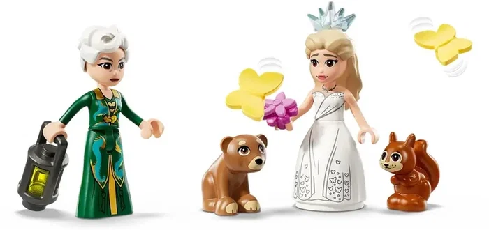 LEGO Wicked 75688 La boda de Glinda con figuras de mariposas