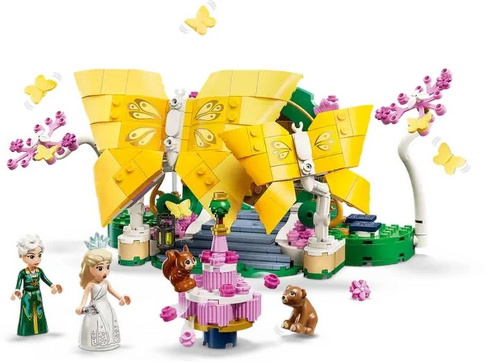 LEGO Wicked 75688 La boda de Glinda con figuras de mariposas