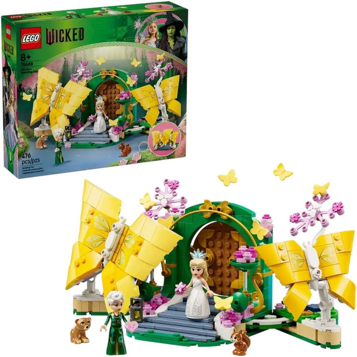 LEGO Wicked 75688 La boda de Glinda con figuras de mariposas