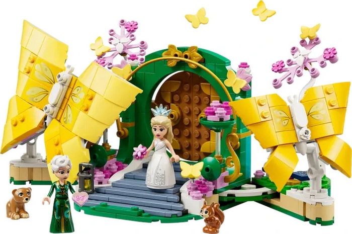 LEGO Wicked 75688 La boda de Glinda con figuras de mariposas