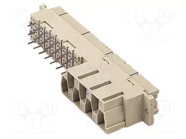 HARTING Conector DIN 41612 Hembra Recto 31 Pines (7+24)