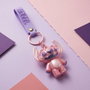 Cerdá Llavero 3D Angel de Disney Lilo & Stitch en color Rosa