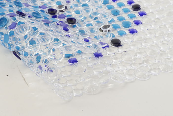 DKD Home Decor Alfombra Multicolor 1 x 39 x 69 cm (12 Unidades)