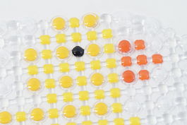 DKD Home Decor Alfombra Multicolor 1 x 39 x 69 cm (12 Unidades)