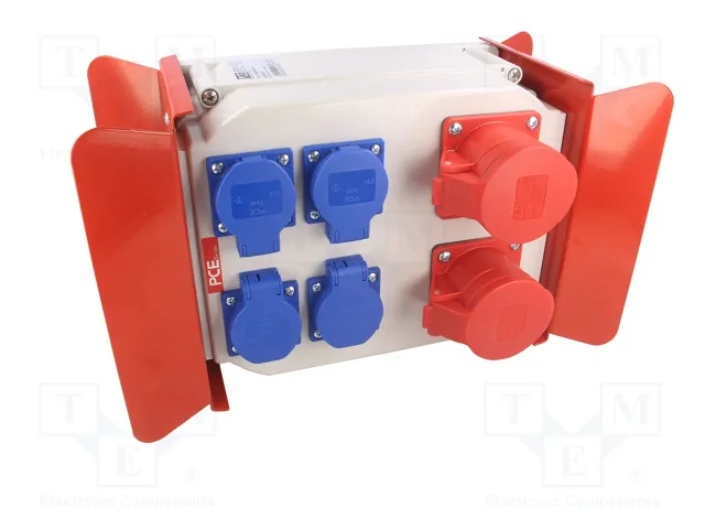 PCE Cuadro de distribución IP54 portátil PCE Cuadro de distribución IP54 portátil
