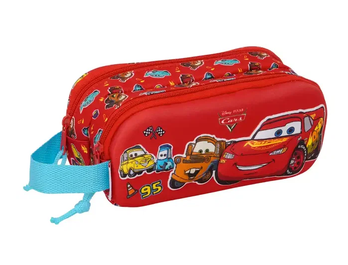 Safta Portatodo Doble 3D Cars Disney Safta Portatodo Doble 3D Cars Disney
