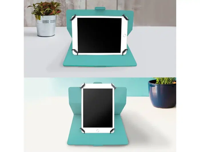 Wondee Funda Universal para Tablet 10.2'' con Diseño de Cerezas, Antideslizante y Giratoria 360°