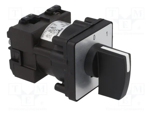 SCHNEIDER ELECTRIC Interruptor de leva 12A 0-1 negro SCHNEIDER ELECTRIC Interruptor de leva 12A 0-1 negro