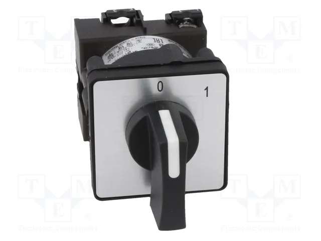SCHNEIDER ELECTRIC Interruptor de leva 12A 0-1 negro SCHNEIDER ELECTRIC Interruptor de leva 12A 0-1 negro