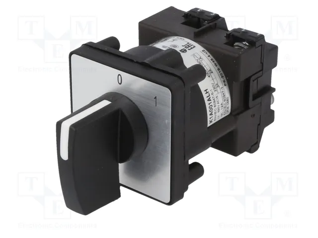 SCHNEIDER ELECTRIC Interruptor de leva 12A 0-1 negro SCHNEIDER ELECTRIC Interruptor de leva 12A 0-1 negro