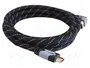 DeLOCK Cable High Speed HDMI 1.4 de 1 m con conectores tipo A
