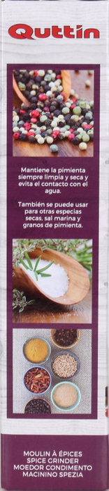 Quttin Molinillo de Pimienta Dark Brown 27.3