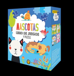 GATO DE HOJALATA, Mascotas (Libro+Puzzle 30 piezas) - LEO Y JUEGO