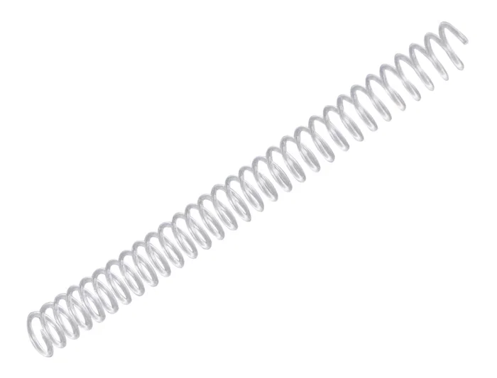 Q-connect Espiral Plástico Transparente para Encuadernación, 32 5:1, 16mm, Caja de 100 Unidades