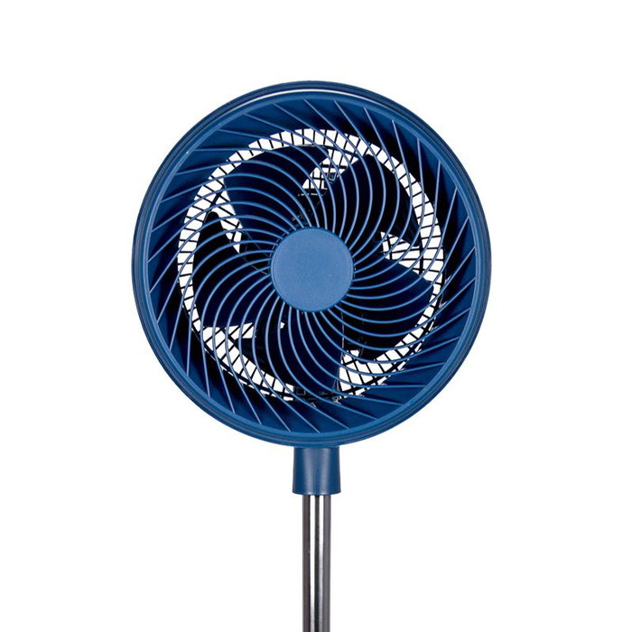 Daewoo Ventilador de Sobremesa High Speed 25 cm (10") 80W Base Redonda Azul