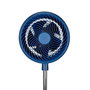 Daewoo Ventilador de Sobremesa High Speed 25 cm (10") 80W Base Redonda Azul