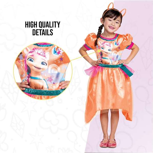 Hasbro Mi Pequeño Pony Sunny Starscout Classic Disfraz Talla 4-6 Años