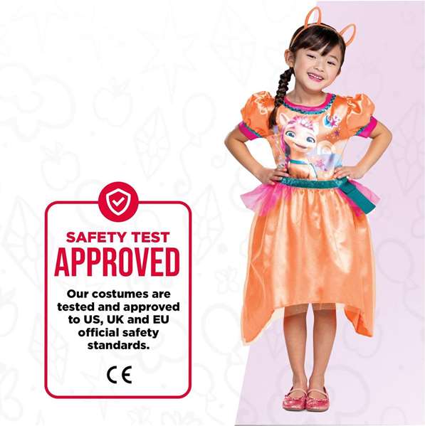 Hasbro Mi Pequeño Pony Sunny Starscout Classic Disfraz Talla 4-6 Años