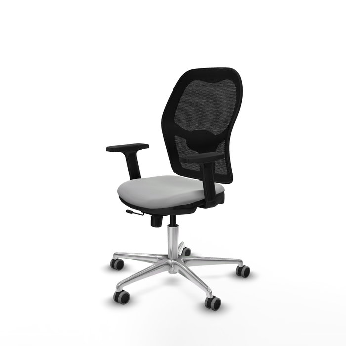 PIQUERAS Y CRESPO Silla de oficina Jorquera Gris claro y Negro PIQUERAS Y CRESPO Silla de oficina Jorquera Gris claro y Negro