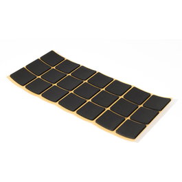 Herrajes Alk Alfombrilla Antideslizante Adhesiva para Suelo 30x30 cm Negro (1.008U)