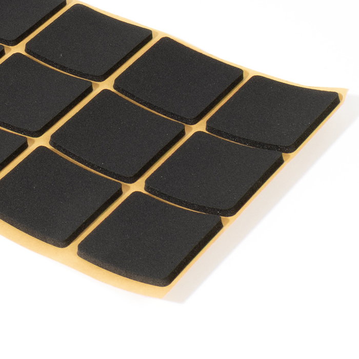 Herrajes Alk Alfombrilla Antideslizante Adhesiva para Suelo 30x30 cm Negro (1.008U)