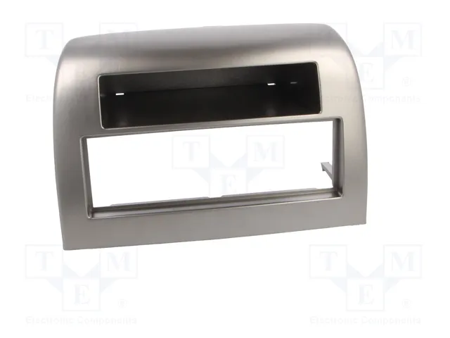 PER.PIC. Bastidor de montaje de radio 1 DIN para Lancia Ypsilon, plata