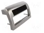 PER.PIC. Bastidor de montaje de radio 1 DIN para Lancia Ypsilon, plata