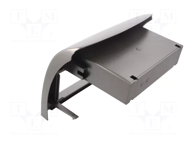 PER.PIC. Bastidor de montaje de radio 1 DIN para Lancia Ypsilon, plata