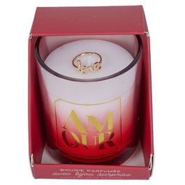 The Concept Factory Vela Perfumada Anillo Joya Love