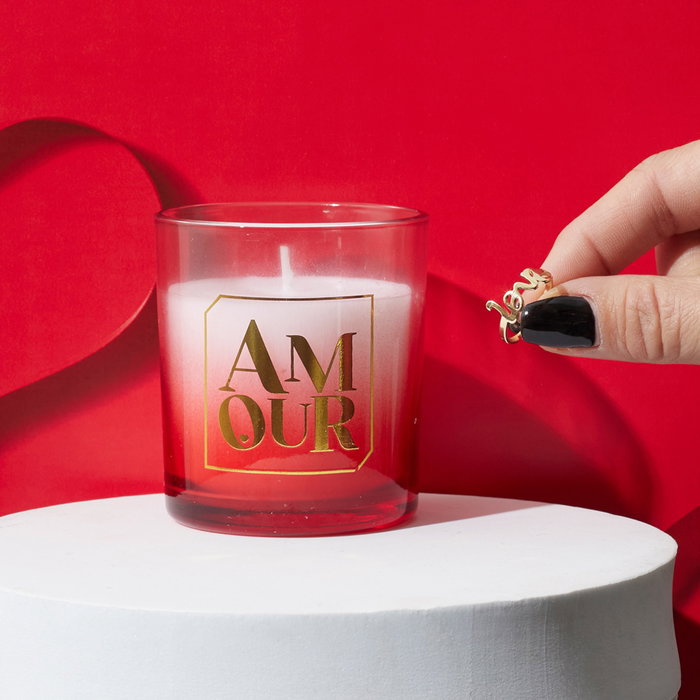 The Concept Factory Vela Perfumada Anillo Joya Love