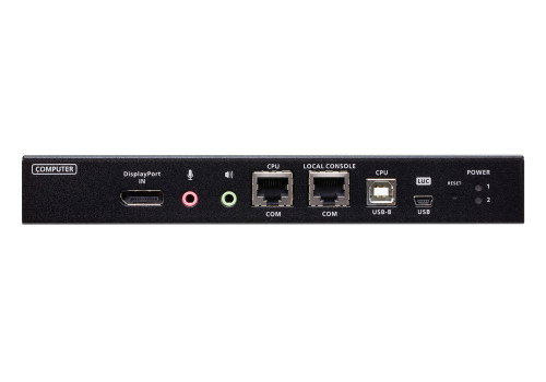 Aten Switch KVM por IP CN9950 DisplayPort 4K, 1 Puerto para Acceso Remoto y Compartido de Recursos, Conectores USB, Audio y Ethernet, 4096x2160 @30Hz