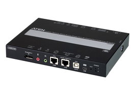 Aten Switch KVM por IP CN9950 DisplayPort 4K, 1 Puerto para Acceso Remoto y Compartido de Recursos, Conectores USB, Audio y Ethernet, 4096x2160 @30Hz