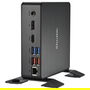 Shuttle NC40U5 Mini PC Barebone Negro (Intel Core i5-1235U) 24/7, Dual Video, Ultra HD, DDR4, UHD Graphics, NVMe, USB 3.2 Gen 2