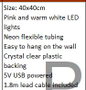 DKD Home Decor Espejo LED Beauty Multicolor 40x40 cm