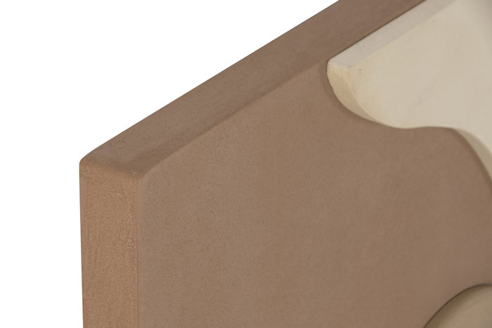 DKD Home Decor Cuadro MDF Relieve Ondas Surtido de 2 Piezas